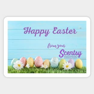 happy easter from your scentsy independent consultant Sticker